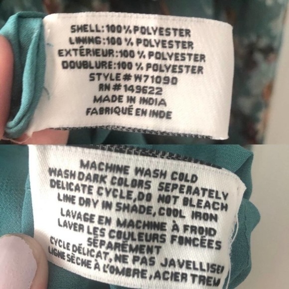 WALTER BAKER Lala Baby Blue Floral Midi Dress Sz Small NEW - Picture 5 of 15